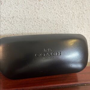 Coach Sleek Black Eyewear Case